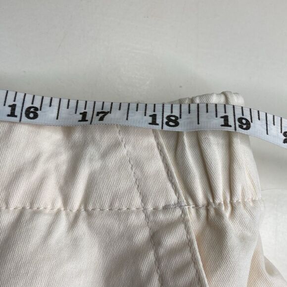 NWT ON XL Cream Stretch Pull On High Waisted Cuffed Sho… - Picture 5 of 11